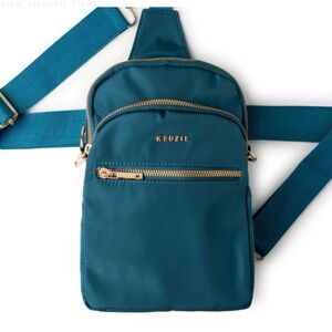 Kedzie Teal Crossbody Bag